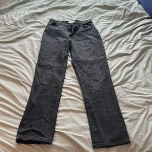 Abercrombie curve love 90s straight ultra high rise jeans 12L